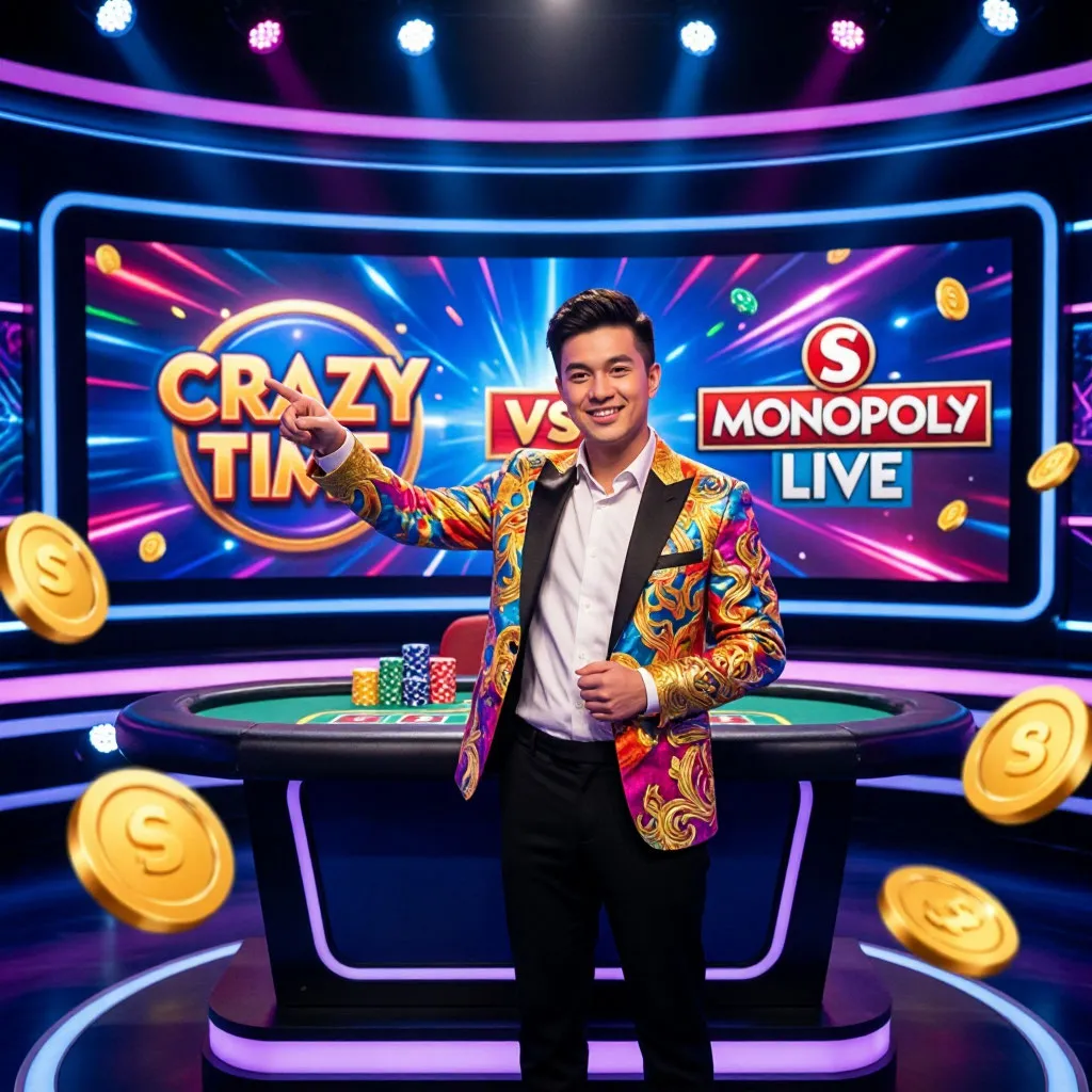 Canlı Şoular Pinco-da: Crazy Time və Monopoly Live oyunlarında necə İştirak etməli?
